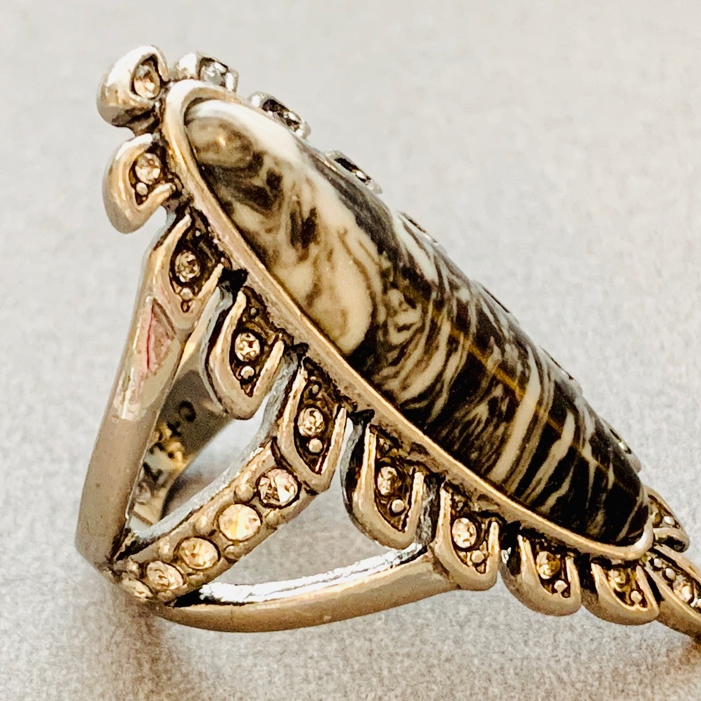Chloe + Isabel Serengeti Statement Ring, Sz 7